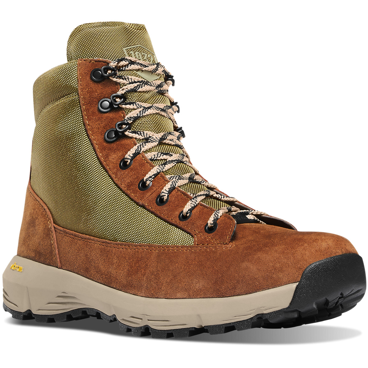 Danner Explorer 650 Brown/Olive Hiking Boots Mens - South Africa 60732NVES